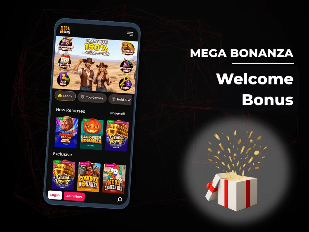 Mega Bonanza - Welcome Bonus
