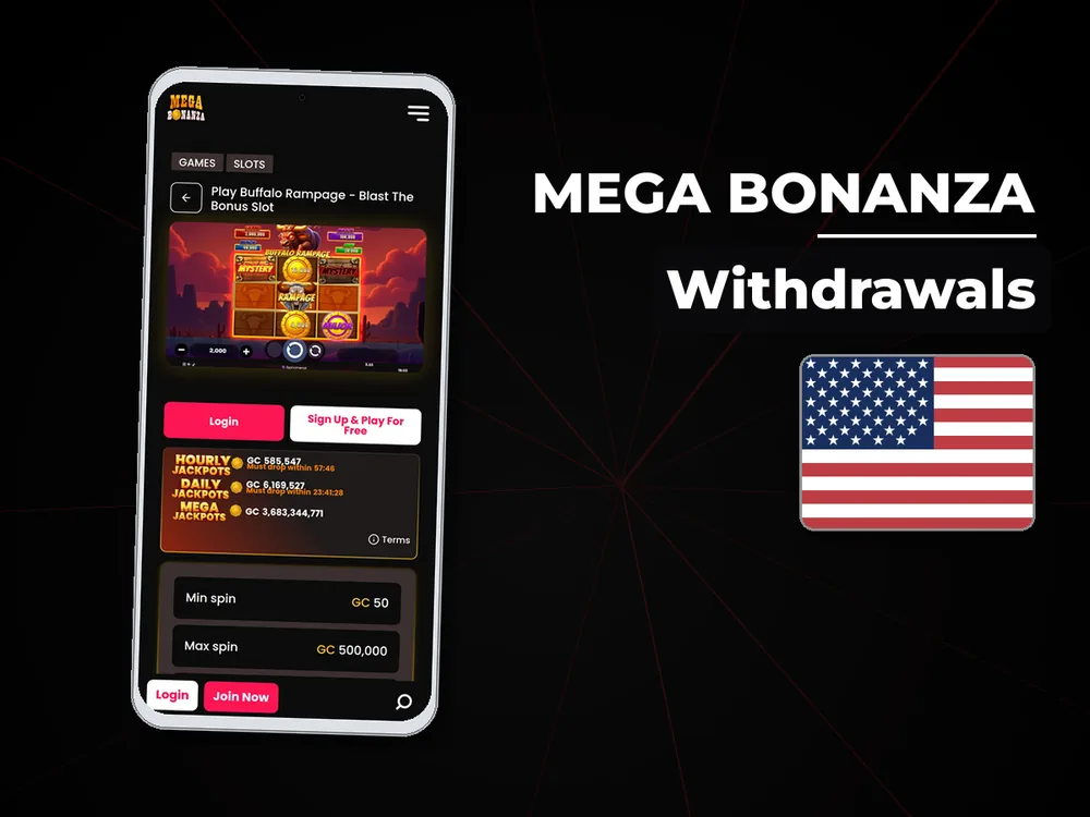 Mega Bonanza - Withdrawals