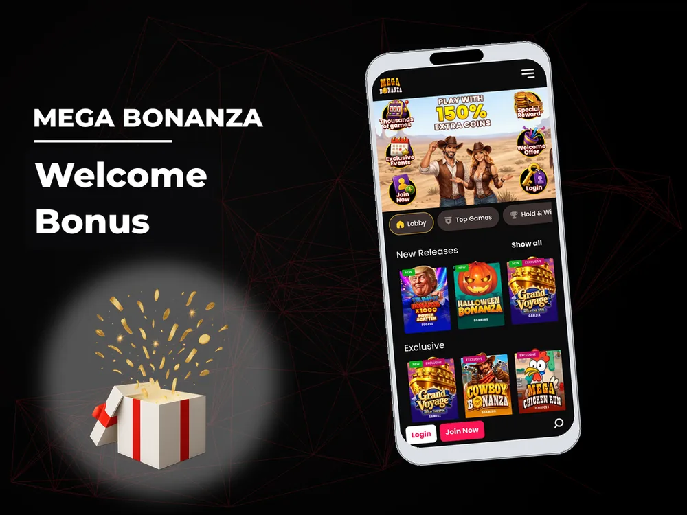 Mega Bonanza - Welcome Bonus