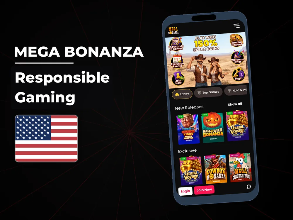 Mega Bonanza - Responsible Gaming