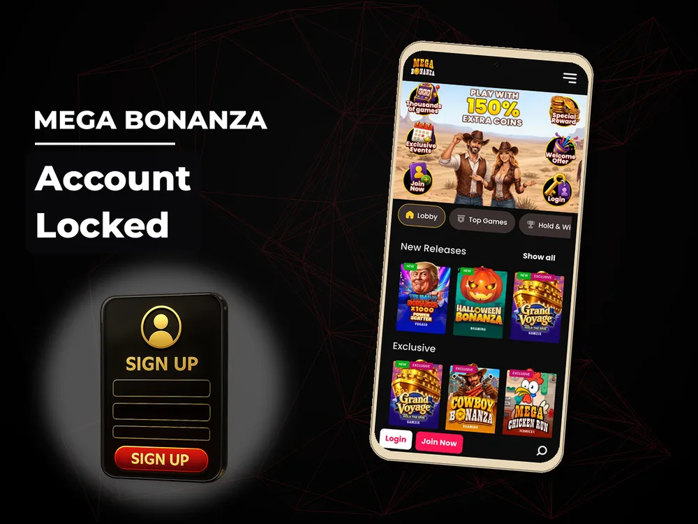 Mega Bonanza - Account Locked